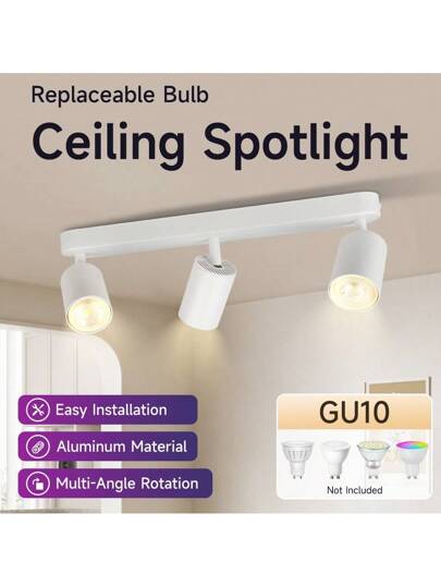 Plafondspot GU10 Inbouw Retro - Afbeelding 2