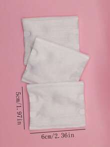 200片一次性卸妆棉，一次性护肤清洁湿巾，触感柔软易用，可卸除彩妆和指甲油，双面纤维白色清洁卸妆棉，加厚洁面棉，护肤，客厅，卧室，浴室装饰，婚礼，派对，生日，男友礼物，新年礼物，配饰，趣味礼物 - 彩色 - 查看 7