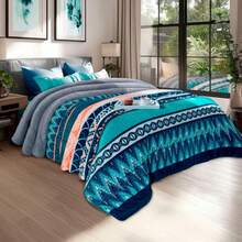 Suavecito Double Jumbo Shearling Reverse Coverlet - Palermo - View 2