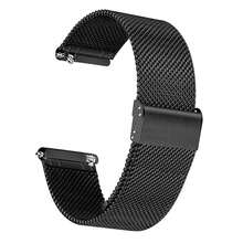 Unisex Stainless Steel Mesh Watch Band - Quick Release Metal Strap, Compatible With Smart Watches And Traditional Watches - Adjustable, Comfortable, Fashionable, Available In Gold, Silver, Black, Rose Gold - 18mm, 20mm, 22mm Options, Suitable For Daily, Business, Gift And Casual Wear - Multicolor - View 10