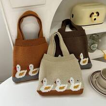 Women Shoulder Bags - 橘色 - 查看 2