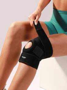 VBOSI 1 Piece Women Men Neoprene Adjustable Knee Support Patellar Pad With PVC Sticks For Weightlifting Gym Accessories Knee Support Sports Knee Pads Gym Knee Pads