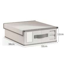 1 Set Of Foldable Bed Sheet Organizer And Storage, Linen Wardrobe Organizer With Leather Handle, Bed Sheet Folding Bedding Storage Box, And Pillow Cube Organizer Bedroom, Organizer, Home Storage, For White T-Shirt Women, Black Pants Women, Ladies Winter Clothes, Dress, Winter Clothes For Ladies, Elegant Woman Dresses, White Shirt For Ladies, Long Sleeve, White Jumpsuit For Women, Spring Dresses For Women, Spring Outfits For Women, Spring, Spring Clothes, Minimalist, Summer Tops Storage