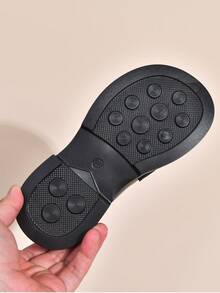 Zapatos escolares tipo Mary Jane para niñas, estilo británico colegial, mocasines, zapatos planos de moda para estudiantes - Negro - Ver 9