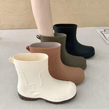 Women Mid-Calf Boots - [867]綠色 單鞋 標準碼 - 查看 1