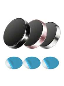 Magnetic Mobile Phone Car Holder Universal Magnetic Holder Attached To The Car Dashboard Wall Is Compatible With All Mobile Phones Compatible With IPhone, Android Phone, Gift For Birthday, Family, Friends Car Accessories, Car Phone Holder