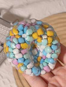Xylitol Handmade Squeeze Ball, Suitable For Children And Adults, Slow Rebound Sensory Toy, Helps Regulate Emotions And Improve Attention, Hand Grip Stress Ball, Pull And Stretch Toy, Suitable For Children, Teenagers And Adults, Classroom Rewards, Sensory Hand Exercise Toy - Multicolor - View 4