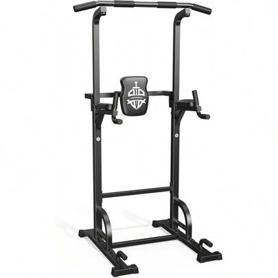 Sportsroyals Power Tower Dip Station Pull Up Bar For Home Gym Strength Training Workout Equipment, 450LBS.