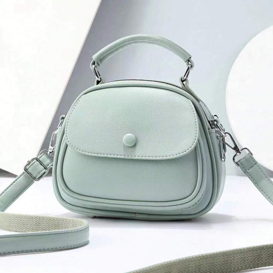 Women Shoulder Bags - 杏色 - 查看 1