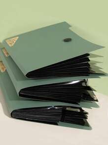 Spersonalizowany spersonalizowany folder/organizer do dokumentów, prosty wielowarstwowy papier do nauki, torba akordeonowa do przechowywania plików testowych, teczka na dokumenty biurowe, teczka do kliniki położniczej, odpowiednia do artykułów szkolnych, prezent na dzień nauczyciela