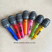 PVC逼真乐器玩具-吉他、萨克斯、麦克风、电子键盘、收音机、鼓、万圣节充气玩具 - 彩色 - 查看 6