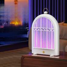 Electric Shock Mosquito Killer Lamp Artifact Can Be Hung Or Stood Mosquito Repellent Device Indoor And Outdoor Electric Shock To Catch And Kill Mosquitoes And Insects