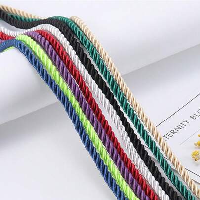 5yards 3mm 3-Strand Paracord Rope Polypropylene Rope For Home Decoration Accessories DIY Handmade Home Textile Decoration