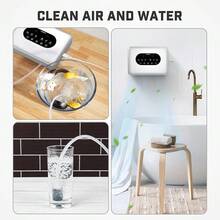 2025-Nw Portabl Ozon Machin Nration For Watr An Air, With Ual Outlts, Ngativ Ion An TimrSilvr - Parent Silver - View 5