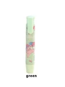Sanrio 1Pc Creative Press Eraser Hello Anime Kuromi Melody Cinnamoroll Kitty Cartoon Stationery Gift Office School Supplies Back To School School Supplies(Some Parts May Be Random)