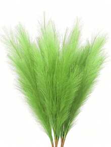 120 件 55 厘米 - 人造芦苇高仿真蒲苇仿羽毛枝适用于落地花瓶填充物、家居厨房波西米亚风格装饰、房间装饰、婚礼派对装饰、情人节装饰/情人节、礼物（1 件/10 件/20 件/30 件/60 件/120 件）