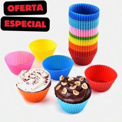Forminhas Kit 24 Forma Assadeira P/ Cupcake Mini Muffin