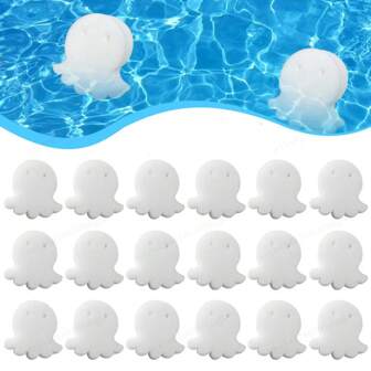 5/10 Pieces Sponge For Hot Tub Accessories Pool Sponge Oil Scum Absorber For Hot Tub Swimming Pool Clean Accessories(Octopus-Shaped)