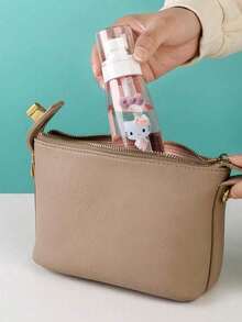 Botella de spray de viaje con diseño de gato lindo de Sanrio, con capacidad de 30 ml, 60 ml y 100 ml, equipada con un divisor de presión, muy adecuada para purificar y limpiar agua, loción de Florida Water, ideal para regalar a amigos en Navidad y Año Nuevo