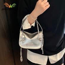 Women Shoulder Bags - 銀色[單包] - 查看 9