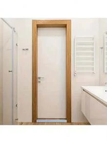 1 m Bande d'étanchéité en forme de U auto-adhésive, barrière d'eau pour salle de bain et toilettes, bande imperméable pour le comptoir, décoration de salle de bain, décoration d'automne, rentrée scolaire