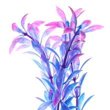 10 Pcs Aquarium Plastic Plants, Artificial Aquatic Plant For Fish Tank Landscape Plants Decor, 3.94"