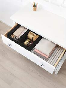 1/6 Stück faltbare Stoff-Aufbewahrungsboxen, Kleiderschrank Schubladen Organizer Behälter für Kleidung, Unterwäsche, Büstenhalter, Socken, Wäsche
