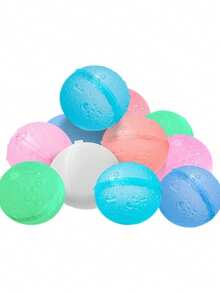 Youth Swimming Pool Games Include Reusable Water Balls, Silicone Quick Fill Water Balls, Summer Swimming Water Toys Such As Water Bombs, Outdoor Swimming Toys, Outdoor Swimming Games, Summer Party Outdoor Toys, Beach Water Fighting Games (Styles Randomly Shipped), Youth Pressure Relief Toys, Youth Water Play&Inflatable Games - Multicolor - View 4