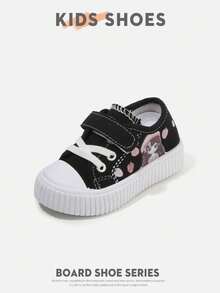 This Girls' Casual Sports Shoes Feature A Breathable, Soft And Non-Slip Sole, Suitable For Children To Wear. New Arrival For Autumn, Can Be Worn Year-Round. - Black - View 4