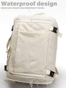 1. Fashion Travel Backpack, Wet And Dry Separation Design, Expandable Capacity. Portable Minimalist Work Bag, Multi-Compartment Design. Personalized Backpack With USB Charging Port. Business Casual Weekend Travel Bag. Practical Student Laptop Bag With Laptop Compartment. Solid Color Sports Backpack With Handle. - Multicolor - View 5