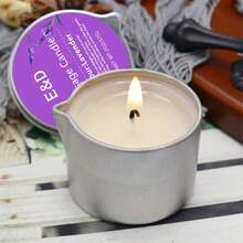 Evoduck Scented Candles, Iron Box Massage Essential Oil Candle, Geothermal Coconut Lotion Body Oil Candle, Suitable For Bedroom Bathroom, Long-Lasting Fragrance, With Essential Oil Fragrance, Perfect Gift For Family And Friends, Aromatherapy Candle Tin Can, Suitable For Travel Birthday , Valentine's Day Or Mother's Day, Aromatherapy Gift Box/2oz - 黑色 - 查看 15