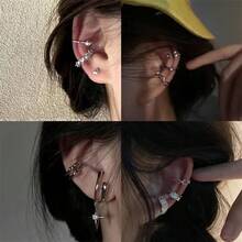 Teen Earrings - Hong Kong Style Tassel Earrings - View 3