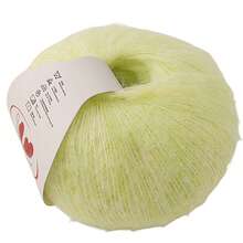1 pieza 25g Mohair, Hilo de lana, Hilo tejido a mano fino, Hilo para bufanda, Hilo para chal, Bolso de ganchillo y ropa y velo. [Bola de hilo fino] Bola de hilo fino para tejer a crochet suéter hueco, chaleco de chal tejido, hecho a mano. Adecuado para proyectos de ganchillo y tejido, adecuado para bolsas DIY, mantas, cojines, muñecas - Regalo ideal para entusiastas de la artesanía, disponible en múltiples colores, hilo de ganchillo, suministros de artesanía. - Multicolor - Ver 22