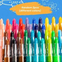 12/18/24/36 bút sáp màu xoay tan trong nước (12 màu/18 màu/24 màu/36 màu), không lem, độ phủ cao, đáng tin cậy. Đây là bộ màu sáp dầu dành riêng cho học sinh, bộ dụng cụ vẽ tranh DIY và cọ vẽ dành riêng cho học sinh, thích hợp làm phần thưởng học tập, quà tặng ngày lễ hoặc quà sinh nhật, quà tặng cho học sinh, bạn cùng lớp và gia đình, quà tặng đầu năm học. - Nhiều màu - Xem 4