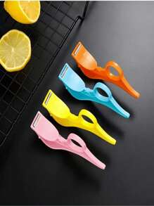 4pcs Various Fruit And Vegetable Peelers, Creative Multifunctional Peelers, Potato Peelers, Orange Peelers, Apple Peelers, Melon Seed Peelers, And Pear Peelers - Multicolor - View 4