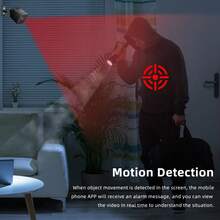 Mini Wireless Indoor Security Camera 1080P Baby Monitor Night Vision Battery Powered Motion Detection Two-Way Audio Magnetic Base Easy Installation Cloud/SD Card Storage BC2 - Black - View 6