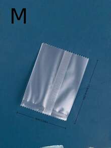 100 Pieces Thickened Frosted Semi-Transparent Machine Sealed Bag, Cookie Button Biscuit Bag, Mooncake Egg Yolk Pastry Flat Pocket, Baking Packaging Bag Transparent Packaging Bag, Simple Transparent PP Cookie Wrapping Bag For Bakery Supplies, Food Bag - Clear - View 6