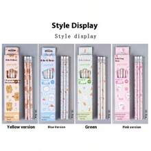 5 Stücke/10 Stücke/20 Stücke süße Cartoon Tier designte Bleistifte, (10 Stücke/Box) zufällige Farben und Stile, hochwertige kreative Schülerstationerie Bleistifte, HB, glatte Schreibweise, selbstauslöschend, geeignet für Prüfungen, Skizzieren, Malen, Kunst, Büroarbeiten, tolle Geschenke für Familie, Freunde, Kollegen, Jungen, Mädchen, Schulsachen