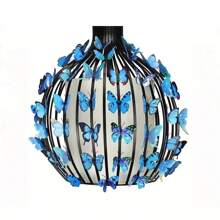 10 Stück, Dekorative Künstliche Schmetterlinge, Einlagige Kunststoff-schmetterlinge