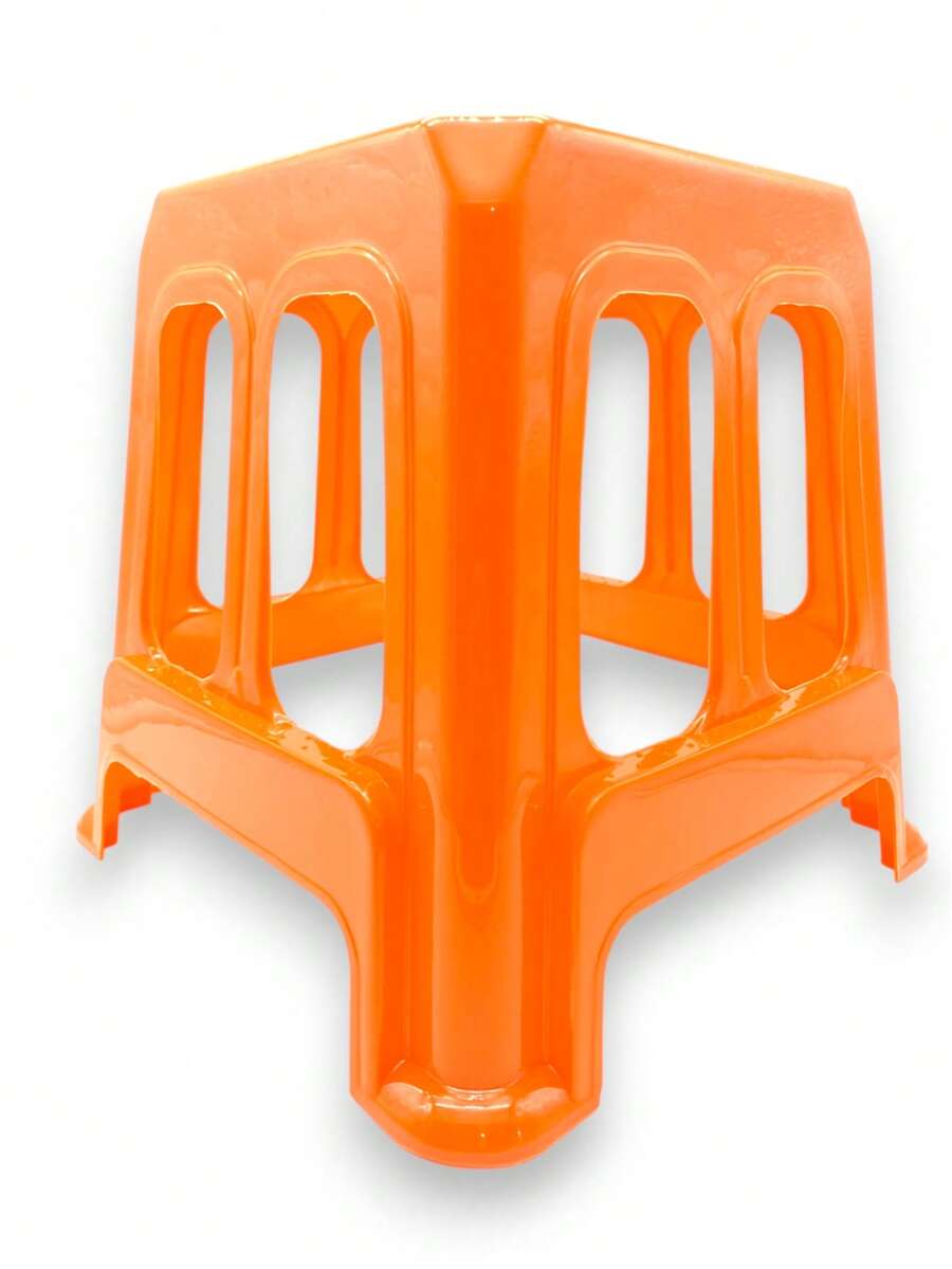 Banco Escalón de Plástico Multiusos Colores Para Niños 80 Kg. 1 Pz. - Naranja - Ver 1