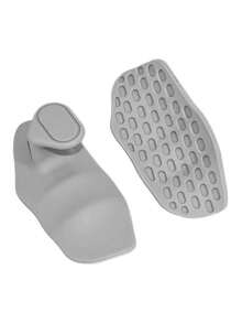 2 Stücke rutschfeste Gummi Griffpads für Fitness - schweißabsorbierendes Handballen-Griff-Set, geeignet für Gewichtheben, Kreuzheben, Klimmzüge und Langhantel | ergonomischer Handschutz, mit Reißverschluss Aufbewahrungsbox, tragbares Fitness-Zubehör für Zuhause und Gym-Training - Verschiedenfarbig - Übersicht 9