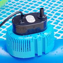 Pool Cover Pump Above Ground - Submersible Water Sump Pump Swimming Water Removal Pumps, With Drainage Hose & 25 Feet Extra Long Power Cord, 110 V 75W 850 GPH InGround, 4 Adapters - US A Type Plug(110-127V) - View 11