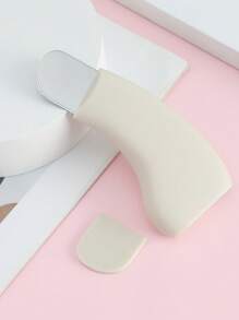 1 件全新不锈钢和塑料面部清洁刮刀，带硅胶套，清洁，硅胶面膜刷和黑头清洁，多功能，金属提取工具，用于黑头、白头、面部清洁铲化妆配件面部护肤工具鼻面部工具，适用于女性男性去除面膜铲面膜工具粉色、黑头去除器、美容、护肤产品、水疗、自我护理、护肤工具、面部护理、美容师用品、皮肤、洗面奶、面部