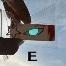 1pc Character Acrylic Eye Transparent Card (With Protective Film) - Peripherals - Uzumaki - Uchiha Sasuke - Anime Peripherals - Glow Eye Strap Pendant - Perfect Gift - Birthday Gift - Ideal Gift - Surprise Gift - Gift - Toy
