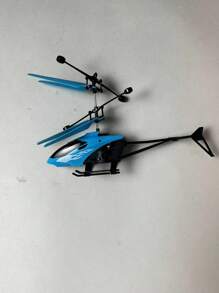1 conjunto de helicóptero controlado por control remoto para niños como regalo de festival educativo para niños y niñas, capaz de vuelo vertical ascendente y descendente, detección de viento y se puede jugar sin control remoto. Algunos accesorios tienen colores aleatorios