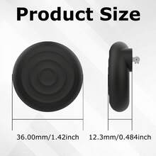Funda protectora AirTag, clip para rastreador Apple GPS Locator, broche de ropa, mochila, dispositivo anti-pérdida AirTag 2, funda blanda de silicona de segunda generación, soporte de cobertura completa para mascotas y gatos - Multicolor - Ver 3