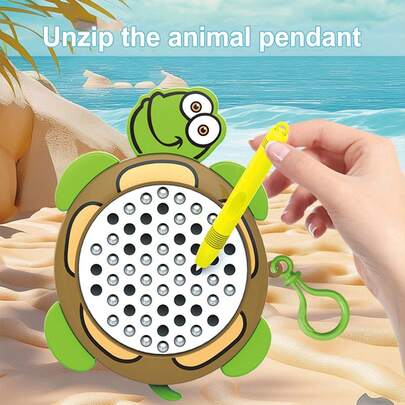 1 Bộ Bút Chì Từ Mini Giáo Dục Cho Trẻ Em, Đồ Chơi Từ Tính, Phát Triển Sự Phối Hợp Tay Mắt, Khả Năng Tập Trung Và Giảm Căng Thẳng, Thích Hợp Cho Máy Bay, Đường Bộ, Ô Tô, Quà Tặng Cho Trẻ Em, Cọ Có Thể Xóa Và Tái Sử Dụng, Dành Cho Trẻ Em Từ 3 Tuổi Trở Lên