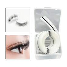40Pcs Glueless Fake Eyelashes Self Adhesive Strip, No Glue Needed, DIY Black Strips, Waterproof, Reusable & Lasting Stickiness, Lash Extension Tools, Self Adhesive Lash Strips, Lash Glue Replacement,Glue-Free Eyelash,Makeup Tools, Glue Strips False Eyelashes - Multicolor - View 4