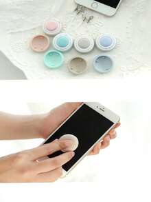 1قطعة أداة تنظيف شاشة الهاتف المحمول من Macaron، عدسات تنظيف عدسة العين، أداة مسح من الأيل، مناسبة لتنظيف شاشة هاتفك المحمول، تنظيف عدسة العين ، يمكن أيضًا أن تفعل شماعات الهاتف الخليوي، شماعة سلسلة المفاتيح، تأثيث المنزل