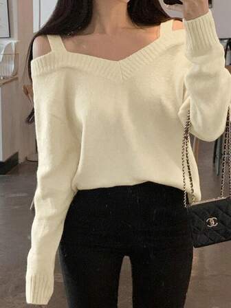 2025 Spring/Autumn New Design Women Solid Color Long Sleeve Blouse